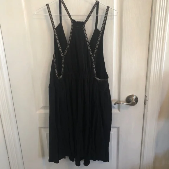 NWT Free People Summer bohemian Embroidered Dress - Picture 4 of 4